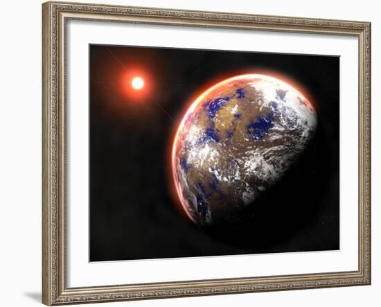 Proxima Centauri B Exoplanet-null-Framed Photographic Print