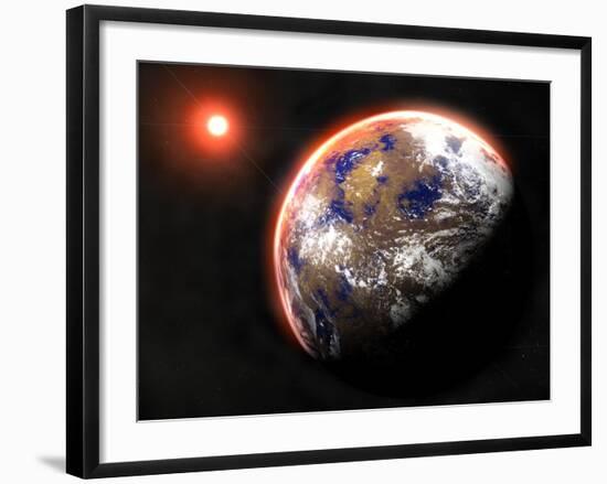 Proxima Centauri B Exoplanet-null-Framed Photographic Print