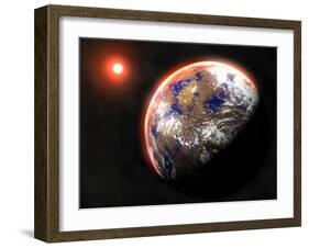 Proxima Centauri B Exoplanet-null-Framed Photographic Print