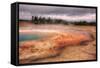 Prsim Pool Yellowstone National Park, Wyoming-Vincent James-Framed Stretched Canvas