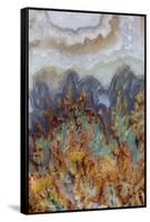 Prudent Man Agate, Origin Idaho-Darrell Gulin-Framed Stretched Canvas