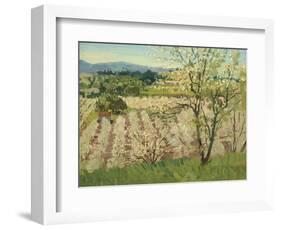 Prune Orchard, Los Gatos, California-Theodore Wores-Framed Giclee Print