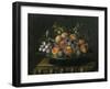 Prunes et peches sur un plat-Prunes and peaches on a plate, R. F. 1951-21.-Pierre Dupuis-Framed Giclee Print