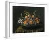 Prunes et peches sur un plat-Prunes and peaches on a plate, R. F. 1951-21.-Pierre Dupuis-Framed Giclee Print