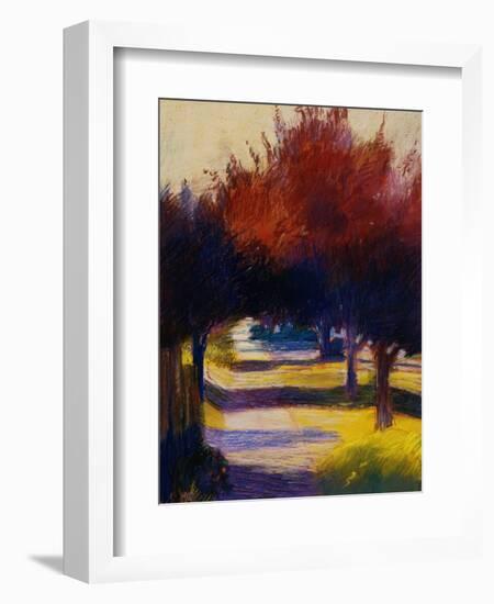 Prunus-Lou Wall-Framed Giclee Print