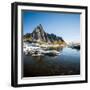 Prusik Peak in the Alpine Lakes Wilderness Area, Washington-Steven Gnam-Framed Photographic Print