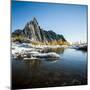 Prusik Peak in the Alpine Lakes Wilderness Area, Washington-Steven Gnam-Mounted Photographic Print