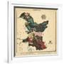 Prussia, Geographical Fun: Being Humourous Outlines of Various Countries, 1869-Lilian Lancaster-Framed Giclee Print