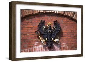 Prussian Eagle Crest, Detail from Door of Spandau Citadel, Circa 1680-null-Framed Giclee Print