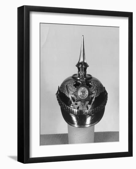 Prussian Helmet-null-Framed Photographic Print