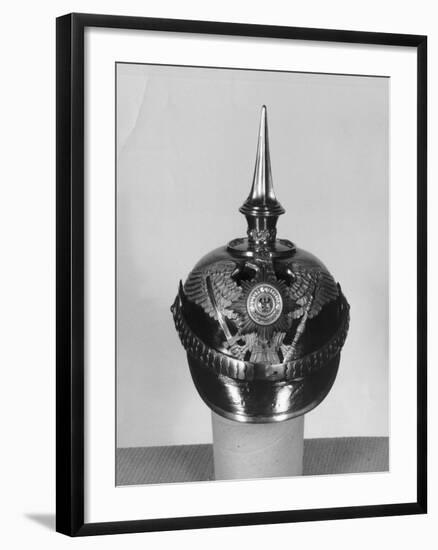 Prussian Helmet-null-Framed Photographic Print