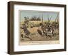 Prussian Musketeers and Grenadiers on the March from Mahren to Kustrin-Carl Rochling-Framed Giclee Print