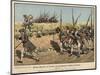 Prussian Musketeers and Grenadiers on the March from Mahren to Kustrin-Carl Rochling-Mounted Giclee Print