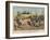 Prussian Musketeers and Grenadiers on the March from Mahren to Kustrin-Carl Rochling-Framed Giclee Print