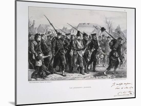 Prussian Prisoners, Franco-Prussian War, 1870-Auguste Bry-Mounted Giclee Print