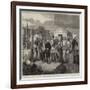 Prussian Requisitions in a Village Near Paris-null-Framed Giclee Print