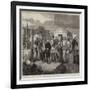 Prussian Requisitions in a Village Near Paris-null-Framed Giclee Print