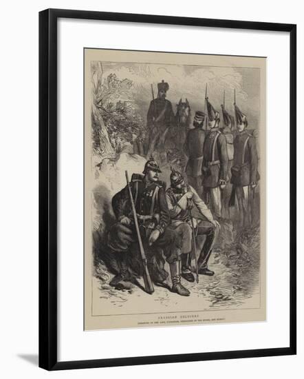 Prussian Soldiers-null-Framed Giclee Print