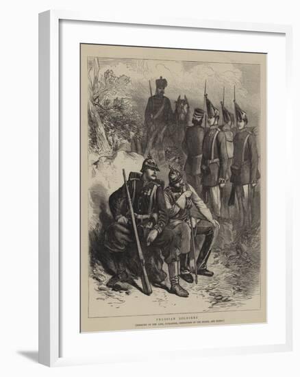 Prussian Soldiers-null-Framed Giclee Print