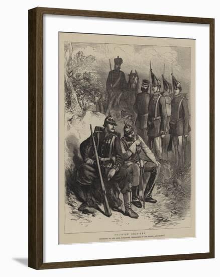 Prussian Soldiers-null-Framed Giclee Print
