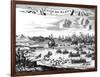 Prussians Take Rugen-Jan Luiken-Framed Art Print