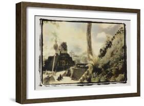 Pryamids I, Guatemala-Theo Westenberger-Framed Photographic Print