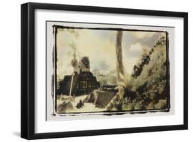 Pryamids I, Guatemala-Theo Westenberger-Framed Photographic Print