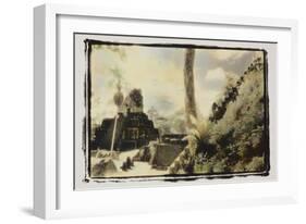 Pryamids I, Guatemala-Theo Westenberger-Framed Photographic Print