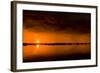 Prypiat River at Sunset, Belarus, June 2009-Máté-Framed Photographic Print