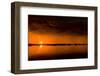 Prypiat River at Sunset, Belarus, June 2009-Máté-Framed Photographic Print