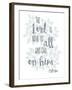 Psalm 145.18-Erin Clark-Framed Giclee Print