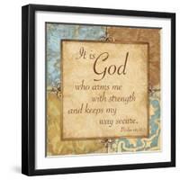 Psalm 18:32-Jace Grey-Framed Art Print