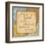 Psalm 18:32-Jace Grey-Framed Art Print