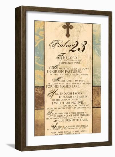 Psalm 23 Panel-Piper Ballantyne-Framed Art Print