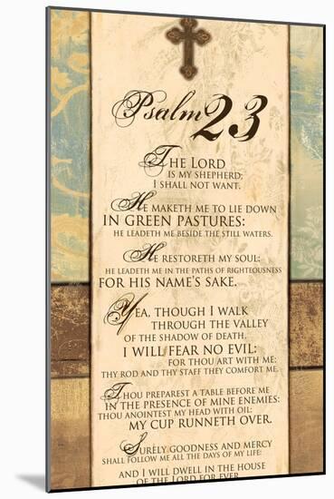 Psalm 23 Panel-Piper Ballantyne-Mounted Art Print