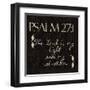 Psalm 27-1-Taylor Greene-Framed Art Print