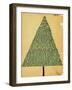 Psalm 95 Taking Form of Christmas Tree-null-Framed Giclee Print