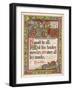 Psalm CXLV: 9 the Lord is Good to All-null-Framed Art Print