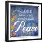 Psalm Peace-Art Licensing Studio-Framed Giclee Print