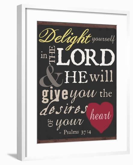 Psalm Saying I-null-Framed Giclee Print