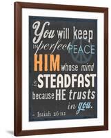 Psalm Saying II-null-Framed Giclee Print