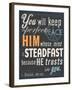 Psalm Saying II-null-Framed Giclee Print