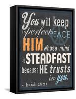 Psalm Saying II-null-Framed Stretched Canvas