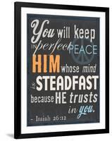 Psalm Saying II-null-Framed Giclee Print