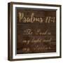 Psalms 27-1-Sheldon Lewis-Framed Art Print