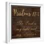 Psalms 27-1-Sheldon Lewis-Framed Art Print