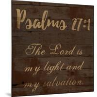 Psalms 27-1-Sheldon Lewis-Mounted Art Print