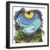 Psalms 30 12-Leslie Wing-Framed Giclee Print