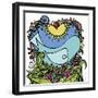 Psalms 30 12-Leslie Wing-Framed Giclee Print