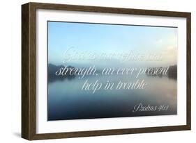 Psalms 46-1-Philippe Manguin-Framed Giclee Print